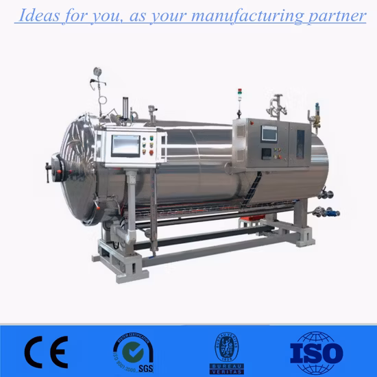 Stainless Steel Material Mini Food Door Retort and Stream Sterilizer for Sale