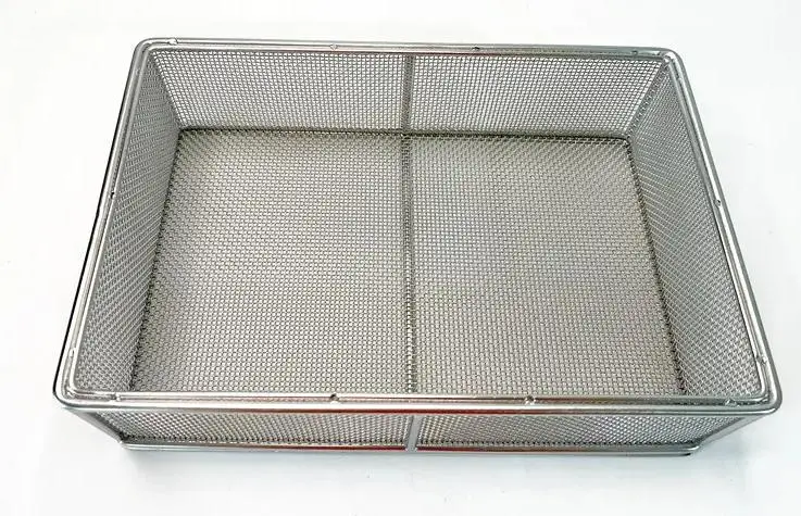 Instruments Sterilization Cleaning Storage Cassettes Stainless Steel 304 316 Baskets