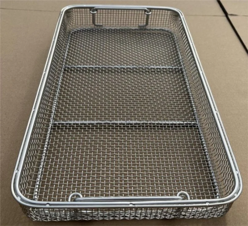 Instruments Sterilization Cleaning Storage Cassettes Stainless Steel 304 316 Baskets